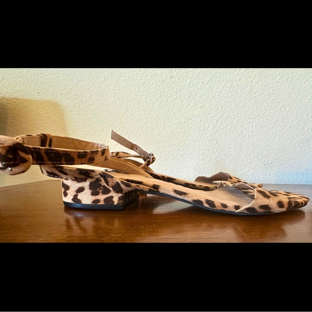 A New Day | Leopard Print Women's Sandals - Picture 2 of 4